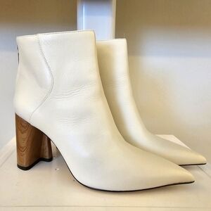 Zara ankle boot with irregular heels